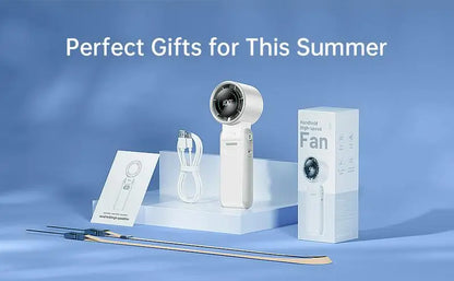 2025 Popular Portable Handheld Turbo Fan, 5 Gear Wind Hand Fan, Handheld Fan, Portable Mini Hand Fans, USB Rechargeable Turbo Fa