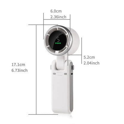 2025 Popular Portable Handheld Turbo Fan, 5 Gear Wind Hand Fan, Handheld Fan, Portable Mini Hand Fans, USB Rechargeable Turbo Fa