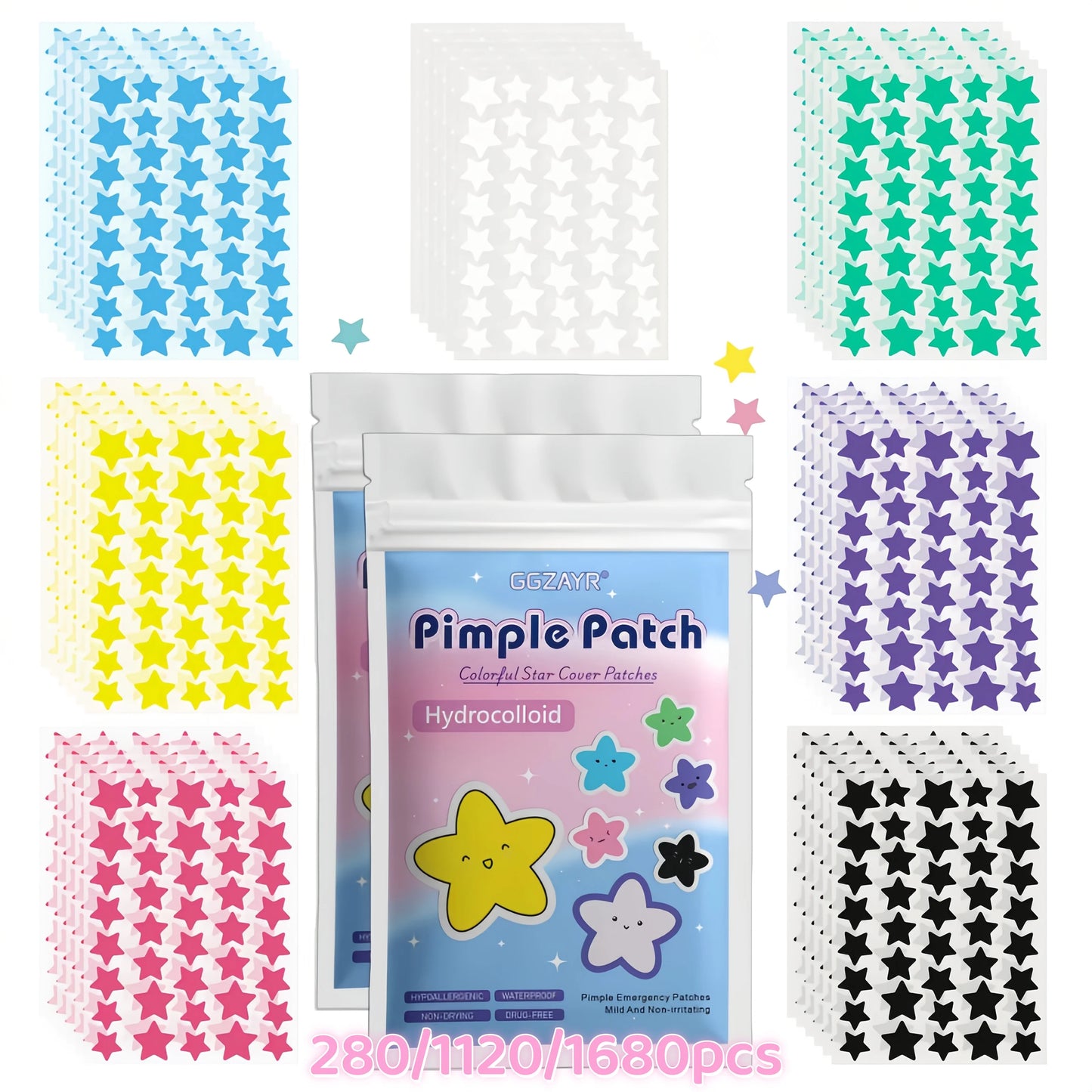 ColorPop Star Acne Patches
